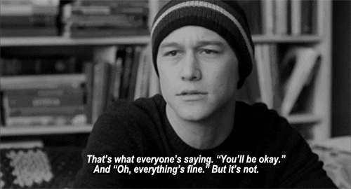 Man in beanie. (Text) That's what everyone's saying. "You'll be okay." And "Oh, everything's fine." But it's not.